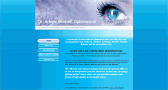 Desktop Screenshot of drminkoffoptometrist.com